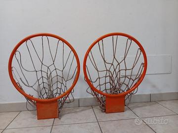 Canestri con rete, per Basket