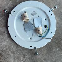 Plafoniera per 2 lampadine