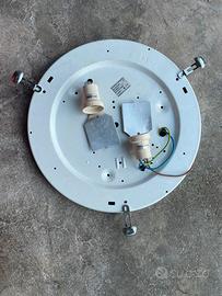 Plafoniera per 2 lampadine