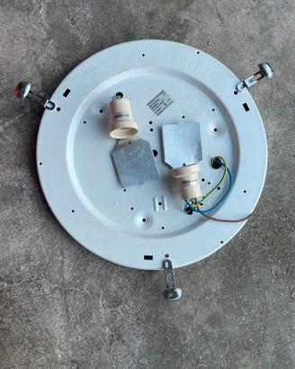 Plafoniera per 2 lampadine