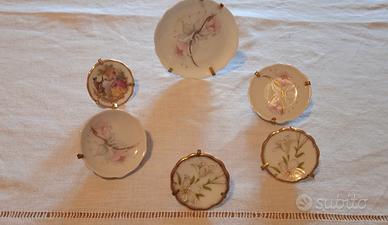 Piattini Limoges in miniatura.