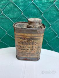 Latta Vintage contenente vernice a finire