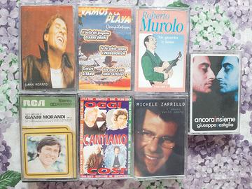 Audiocassette Gianni Morandi e altri
