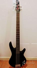 Basso elettrico 5 corde Ibanez Soundgear