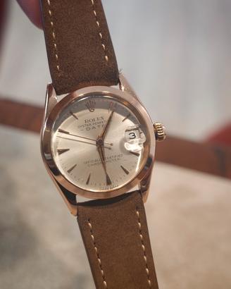 Rolex Date Ref.6624 31mm Oro rosa 18Kt.