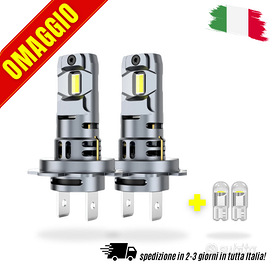 Lampadine LEDh7 Canbus luce bianca + 2 T10 OMAGGIO