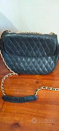 Tracolla donna Blu in pelle 