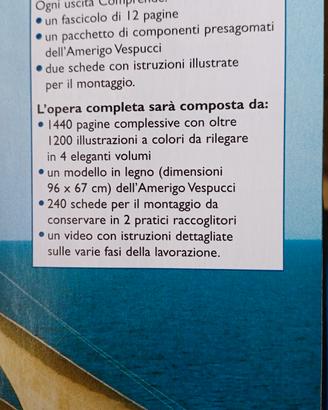 Amerigo Vespucci scala 1:100 raccolta completa