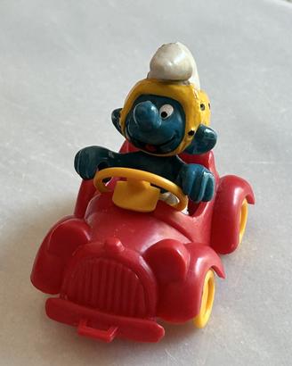 Lotto 3 Super Puffi Vintage Schleich Peyo Anni '80