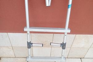 SCALETTA IN ALLUMINIO - bracci pieghevoli -