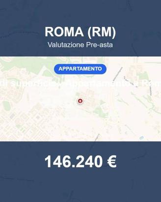 Immobile in asta di 73 m² a Roma