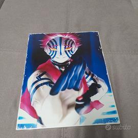 quadretto akaza Demon slayer