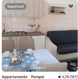 Casa vacanza Pompei centro con parcheggio