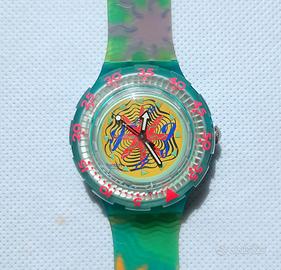 Swatch scuba sea flowers