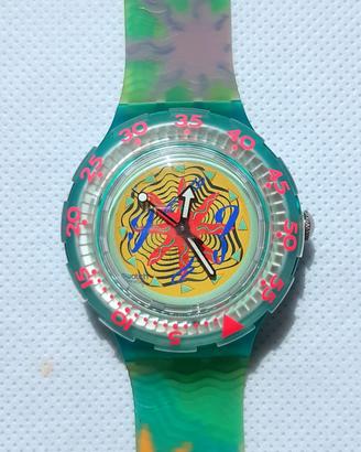 Swatch scuba sea flowers