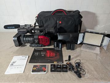 Videocamera Panasonic AG-DVX200 + Accessori