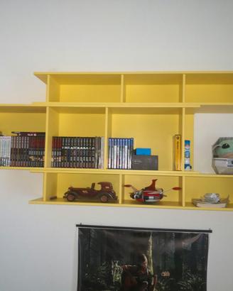 Libreria pensile modulare 3 elementi 