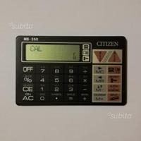 Citizen MB-250 calcolatrice data bank calculator