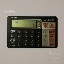 Citizen MB-250 calcolatrice data bank calculator
