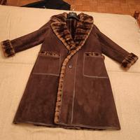 montone donna scamosciato taglia 50
