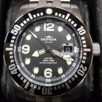 MONDIA DIVER 500 MT. AUTOMATIC SWISS MADE  HELIUM