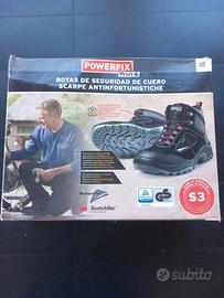 SCARPE ANTINFORTUNISTICHE CLASSE S3 N.45