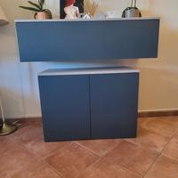 composizione sospeso e scarpiera 