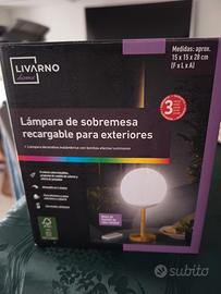 lampada da tavolo da esterno 