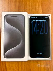Iphone 15 Pro Max 256 gb Titanio Nero Apple
