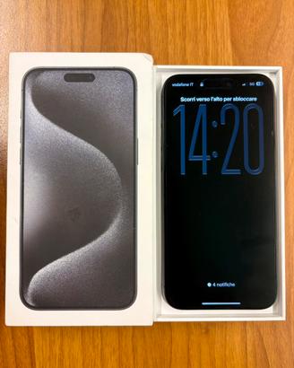 Iphone 15 Pro Max 256 gb Titanio Nero Apple