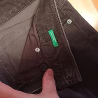 Pantaloni velluto Benetton