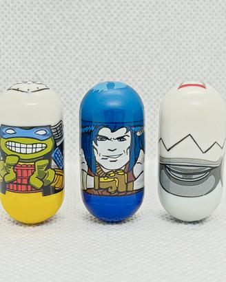 3 Mighty Beanz Tartarughe Ninja - Giochi Preziosi