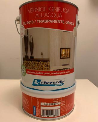 Vernice ignifuga trasparente Rio Verde Renner