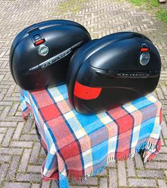 valigie laterali + bauletto Givi