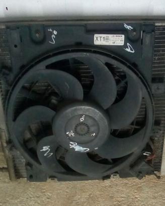 Radiatore climatizzatore con ventola Opel Astra H