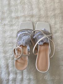 Décolleté bianche eleganti in condizioni prefette