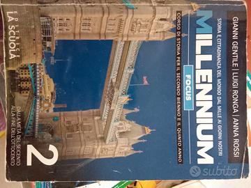 Millennium Focus 2 libro di storia per biennio e 5