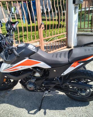 KTM 390 Adventure incidentato