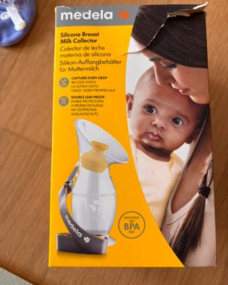 Medela raccogli  latte - milk collector + omaggio
