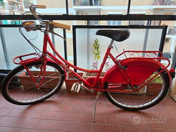 Bici Epoca Atala College Vintage Rossa Marciante
