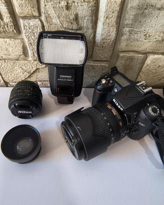 Nikon D90 Reflex con accessori 