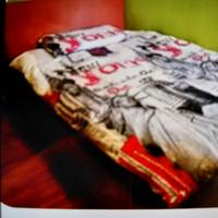 Letto contenitore con materasso una piazza e mezza