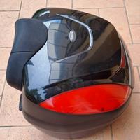 Bauletto Yamaha + portapacchi Givi