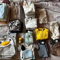 Lotto misto bimbo 0-9mesi