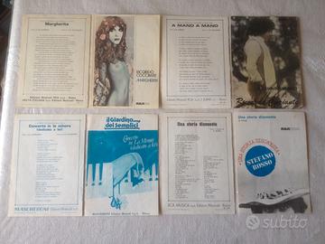 Spartiti Musicali Anni 70/80