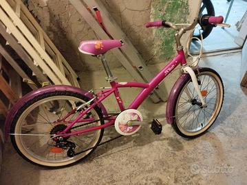 Bici Bambina raggio 20 Btwin 7 rapporti
