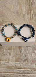 COPPIA DI BRACCIALI AUA