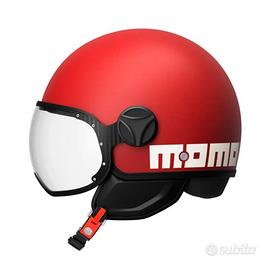 MOMODESIGN FGTR CLASSIC CANDY MATT RED/WHITE TG L