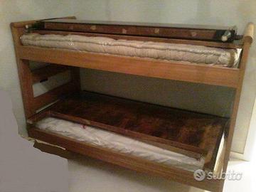 LETTO CASTELLO PORRO 92 X 197 X H. 143 IMPIALLACCI