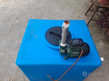 serbatoio autoclave200 litri e motorino